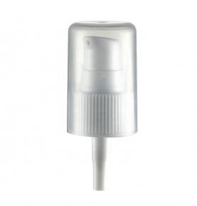 Plastic Ribbed Cream Pump with Cover-PCM09R